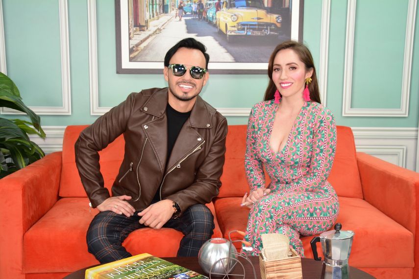 Franjio Useche y Camila Mendoza