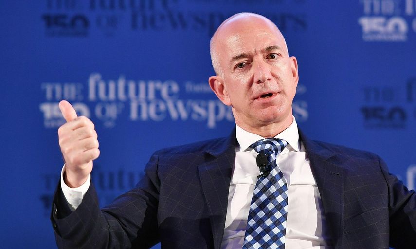 Jeff Bezos, consejero delegado de Amazon.