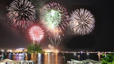Desde el Bayfront Park se puede disfrutar de los fuegos artificiales del 4 de julio.&nbsp;