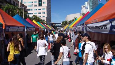 Ambiente en la pasada edición de la Feria Internacional del Libro de Miami. (CORTESÍA). 