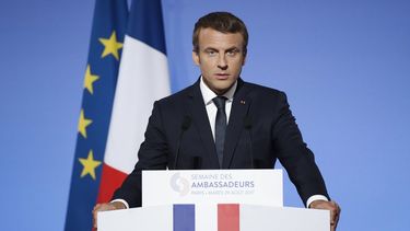 El presidente de Francia, Emmanuel Macron.