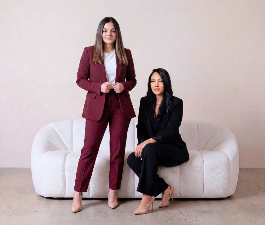 Pilar Torres y Axsa Narváez.