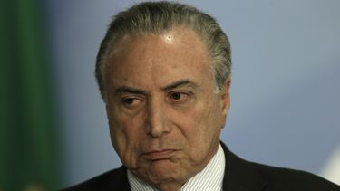 El presidente de Brasil, Michel Temer.&nbsp;