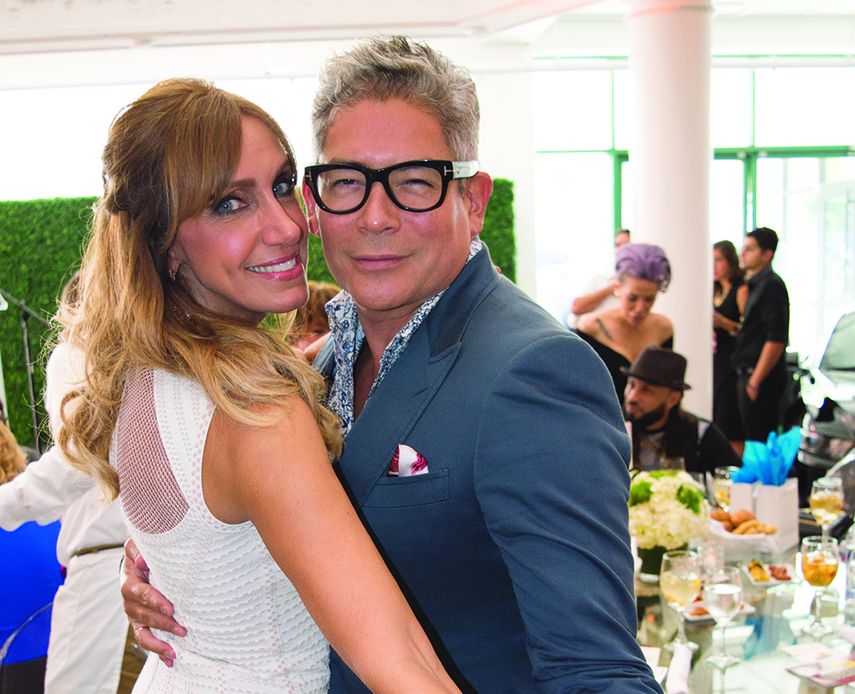 Lili Estefan y Borja Izaguirre. (JJ BLANCO)