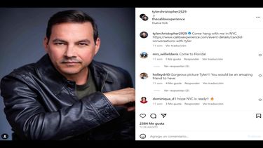 El actor estadounidense Tyler Christopher.