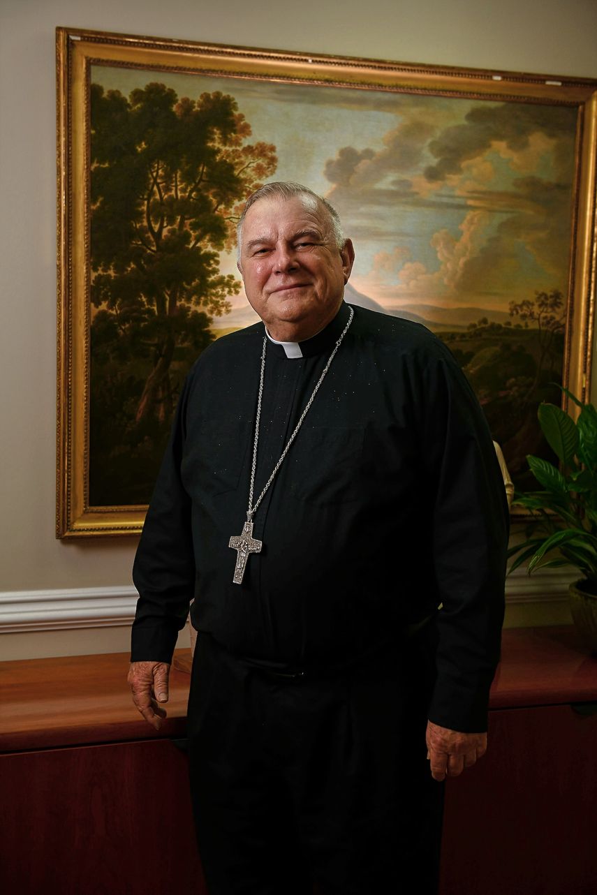 El arzobispo de la Arquidiócesis de Miami, monseñor Thomas Wenski.