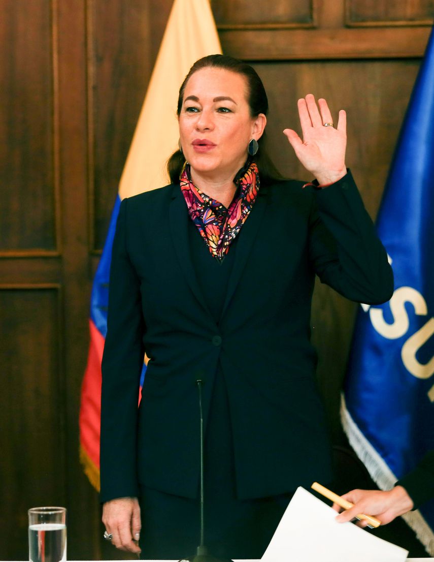 María Fernanda Espinosa, canciller ecuatoriana.