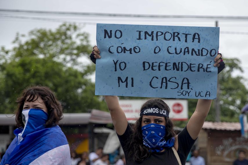 Las protestas contra Ortega, a quien sus críticos acusan de abuso y corrupción, comenzaron el pasado 18 de abril por unas fallidas reformas a la seguridad social y se convirtieron en reclamaciones para que renuncie a la presidencia, que ocupa de forma ininterrumpida desde hace once años