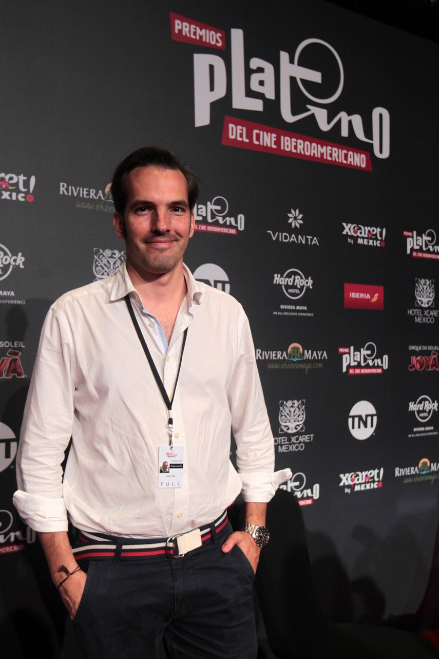 El coordinador general de los Premios Platino, Juan Alia, habló con Efe en Playa del Carmen.&nbsp;