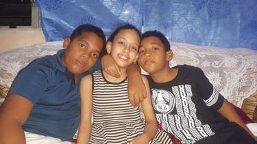 Hijos de&nbsp;Rolando Rodríguez Lobaina.