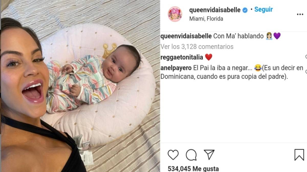 Natti Natasha y su hija Natti Natasha y su hija