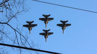 Aviones de combate del ejército de Estados Unidos.