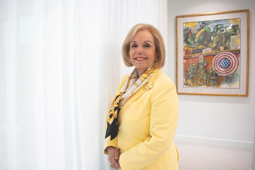 La cubana Aida Levitan.&nbsp;