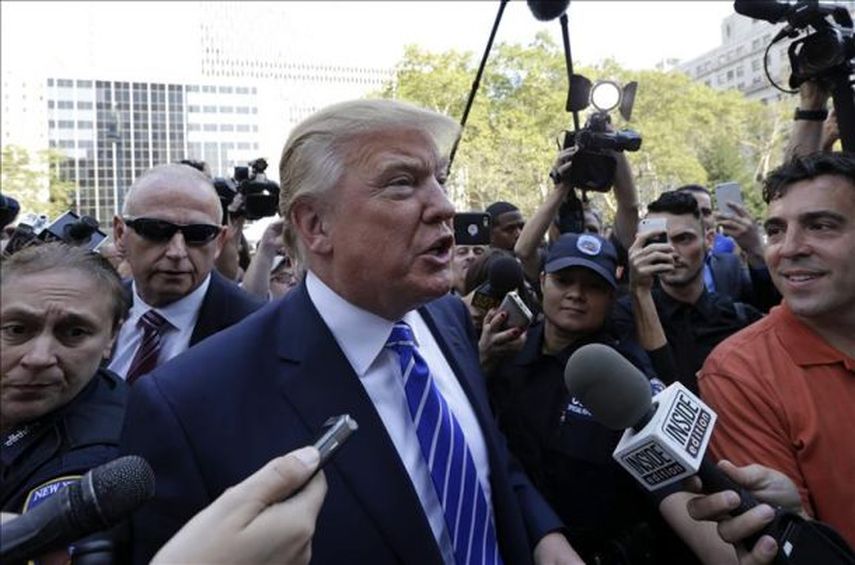 El aspirante a la candidatura republicana a la Presidencia de EEUU, Donald Trump. (EFE/Archivo)