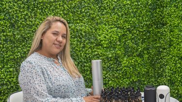 La emprendedora argentina Romina Aguilar.