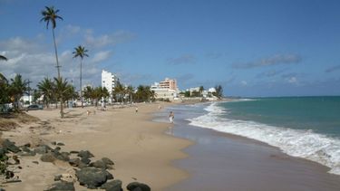 Ocean Park, una de las playas más visitadas en Puerto Rico.