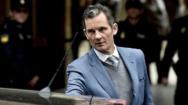 Iñaki Urdangarin, esposo de la infanta Cristina, a su salida de la Audiencia de Palma en una imagen de febrero de 2017.