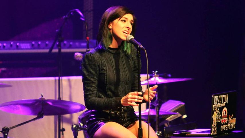 Grimmie acababa de ofrecer concierto en el teatro The Plaza Live de Orlando. La cantante se hizo famosa tras competir en la sexta edición de The Voice y quedar tercera (CORTESÍA) 