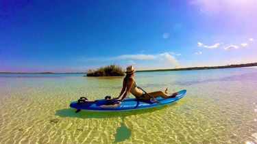 La laguna de Bacalar es su principal atracción.&nbsp;
