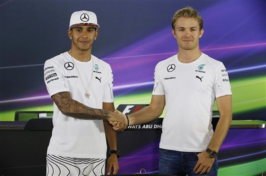 Hamilton espera una carrera limpia de parte de su compañero de escudería. (AP)