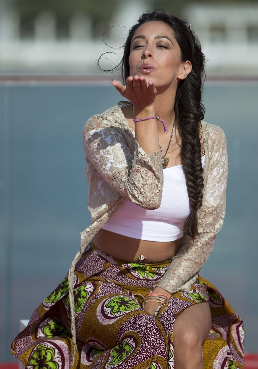 La actriz española Oona Chaplin.&nbsp;