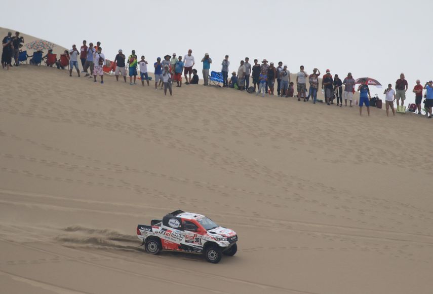 Tras bajarse de su todoterreno, Al-Attiyah manifestó estar bastante contento por el resultado de la etapa y reconoció que tiene una buena ventaja, pero declinó dar por ganado el Dakar, que sería su tercero tras haberlo conquistado antes en 2011 con Volkswagen y en 2015 con Mini.