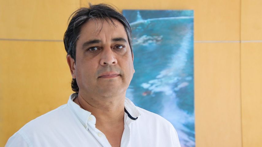 El productor de televisión colombiano Édgar Galvis.