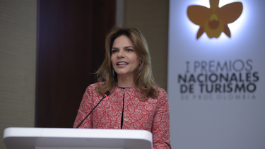 Flavia Santoro, presidenta de Procolombia.
