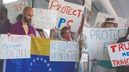 Inmigrantes venezolanos en EEUU piden permanencia del TPS.&nbsp;