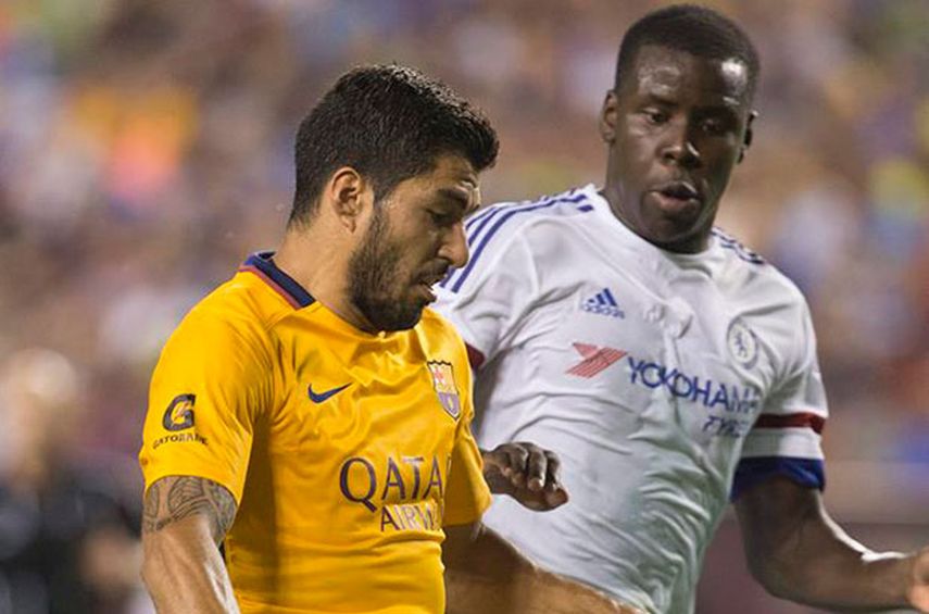 Luis Suárez anotó uno de los goles del partido. (EFE)
