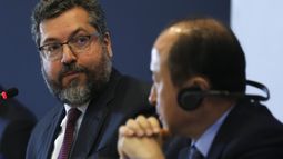 El ministro de Exteriores de Brasil, Ernesto Araujo.