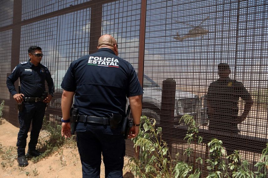 Patrulla fronteriza de México.&nbsp;