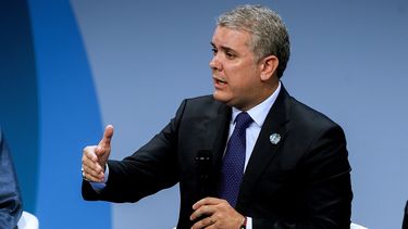 El presidente de Colombia, Iván Duque.