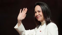 María Corina Machado viaja a España a reunirse con la diáspora venezolana y autoridades españolas. (EFE)