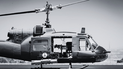 Seis muertos en accidente de un helicóptero en EEUU. En la foto modelo de helicópteros Bell UH-1B, conocido como Huey similar al involucrado en la tragedia.