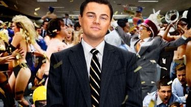 Leonardo DiCaprio en The Wolf of Wall Street. (CORTESÍA)