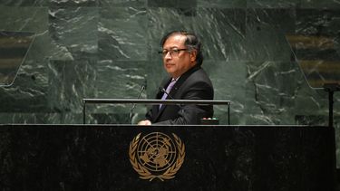 Gustavo Petro, presidente de Colombia, en la ONU