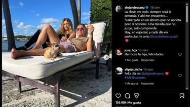 Lejos de cualquier indicio de distanciamiento, Candela Márquez ha mantenido su habitual presencia, compartiendo momentos de su día a día con Alejandro Sanz