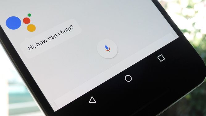 &nbsp;La app de Google Assistant funcionando en un smartphone.&nbsp;