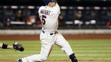 David Wright remolcó cuatro carreras para convertirse en el héroe. (ARCHIVO)