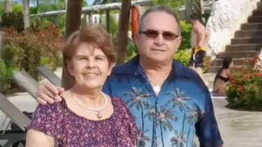  Magaly Benítez y su esposo David Junco. 