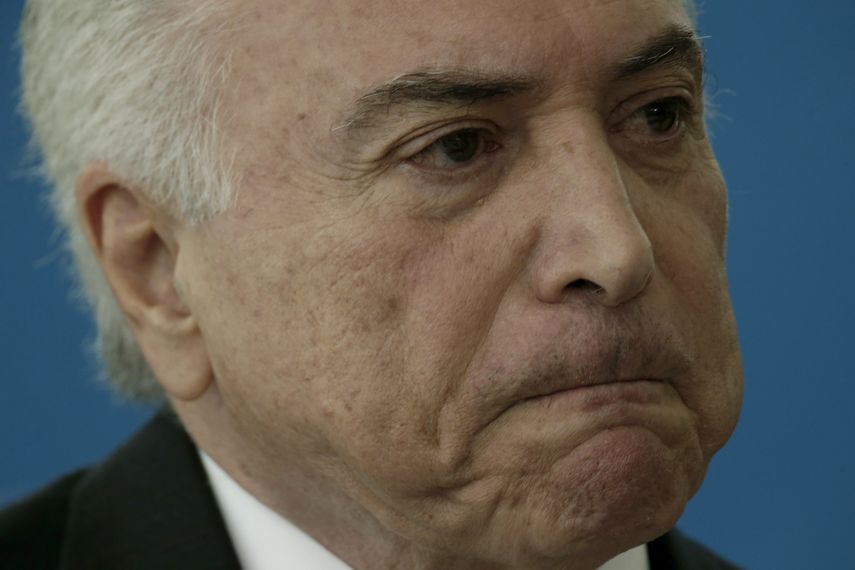 Michel Temer, presidente de Brasil