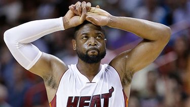 Dwyane Wade anotó 34 puntos pero fueron insuficientes (AP)
