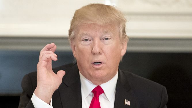 El presidente de EEUU, Donald Trump. 