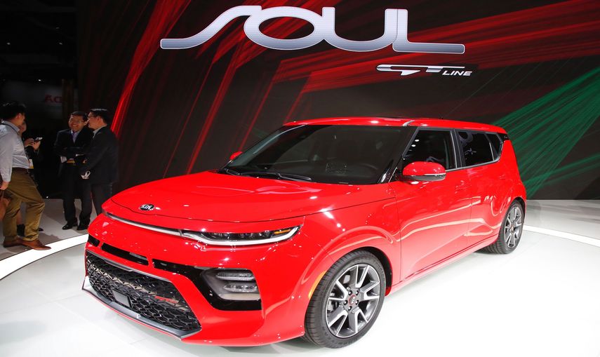El Kia Soul GT Line fue presentado durante el show del motor Automobility LA en el Centro de Convenciones en Los Ángeles, California.