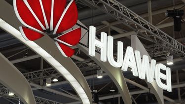 Logotipo de la empresa china Huawei Technologies Company.