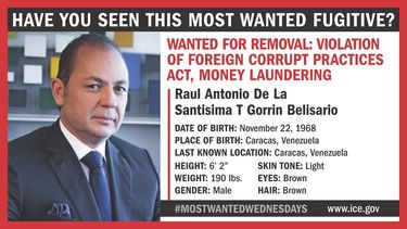 Raúl Gorrín está entre los buscados por EEUU.