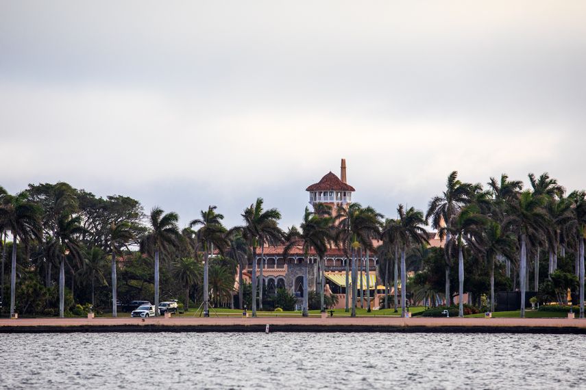 Vista general del club Mar-a-Lago el 22 de diciembre de 2024 en Palm Beach, Florida.&nbsp;