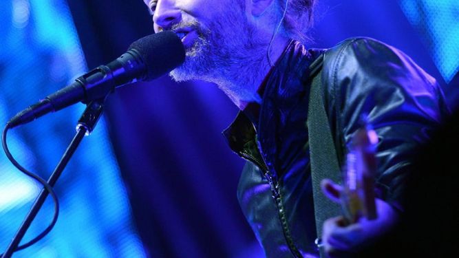 La banda Radiohead.