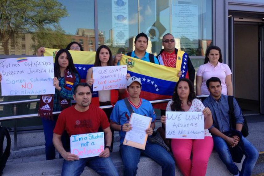 Los estudiantes esperan que la declaratoria del Parlamento venezolano sea dirigida de manera individual a los países que integran la CIDH, OEA y la Unasur (TWITTER/@VENEZOLOGIA)